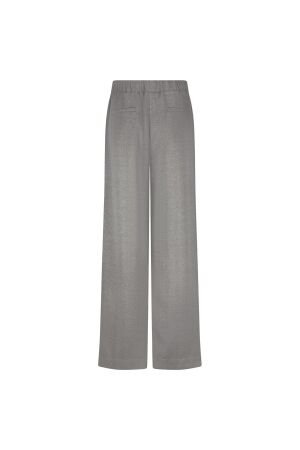 Tramontana Wide-Leg Trousers Fancy Herringbone 7021 mid grey mel