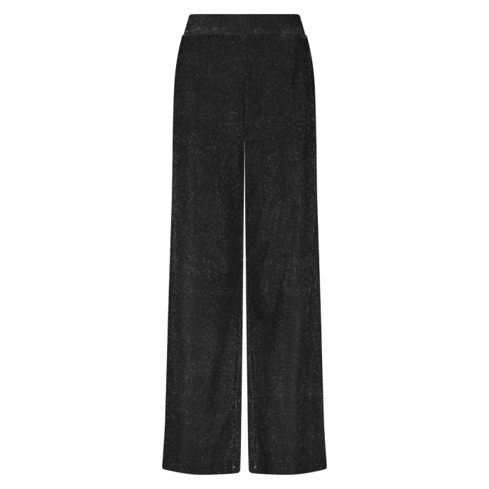 Tramontana Wide-Leg Trousers Sparkles 9000 Black