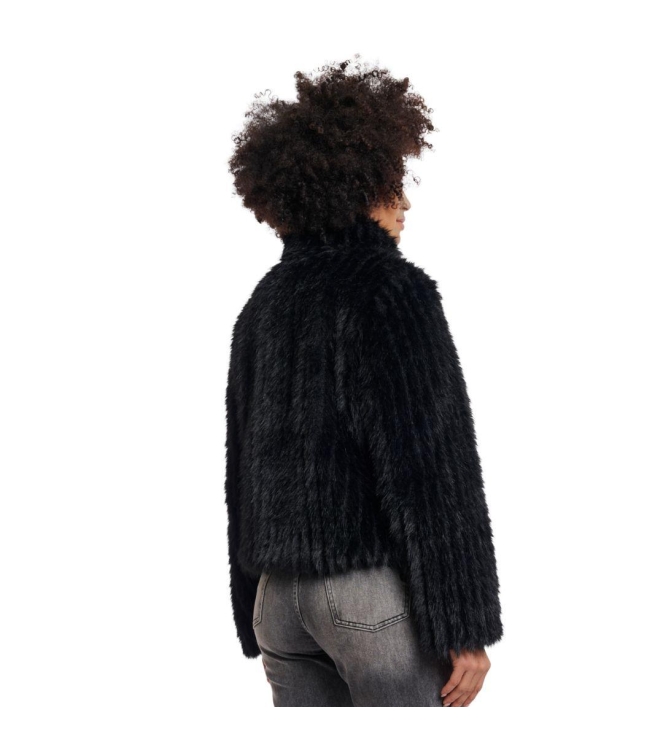 Rino en Pelle Jacket with closure 9900 black