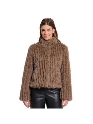 Rino en Pelle Jacket with closure 10868 toffee