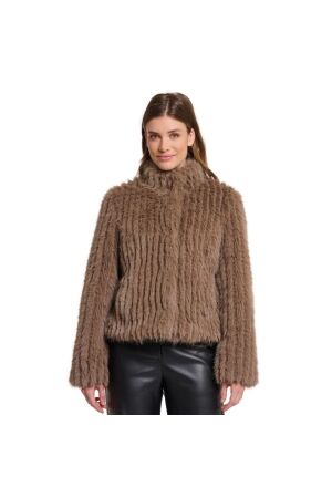 Rino en Pelle Jacket with closure 10868 toffee