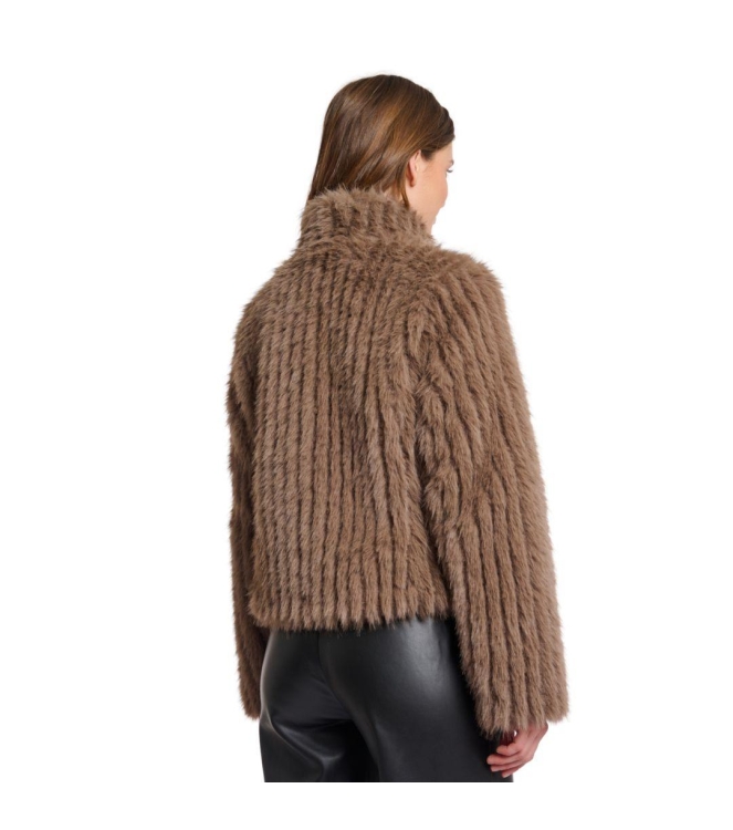 Rino en Pelle Jacket with closure 10868 toffee