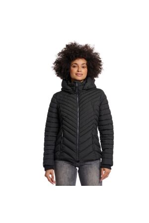 Rino en Pelle Padded jacket with detachable hood 9900 black