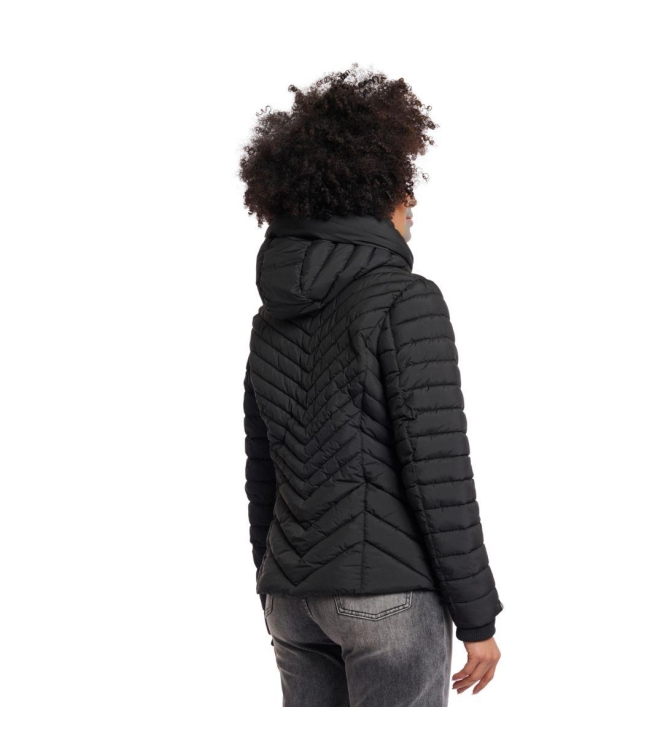 Rino en Pelle Padded jacket with detachable hood 9900 black