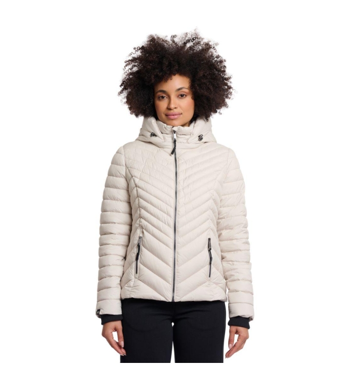 Rino en Pelle Padded jacket with detachable hood 9030 birch