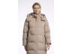 Rino en Pelle Long structure padded coat 10868 toffee