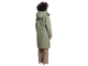 Rino en Pelle Outdoor jacket with detachable faux fur collar 10867 green ash