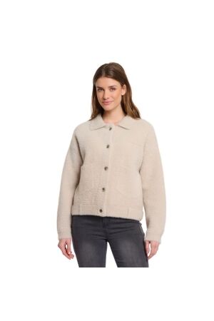 Rino en Pelle Boxy jacket 10509 stone