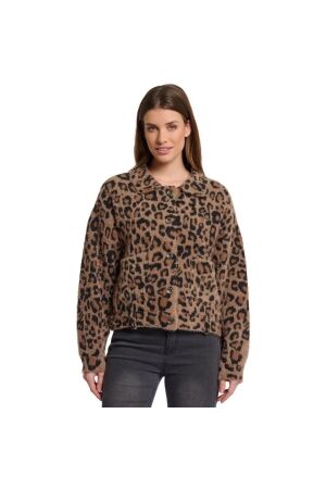 Rino en Pelle Boxy jacket 8980 leopard