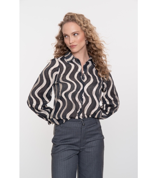 Geisha blouse 999 Black