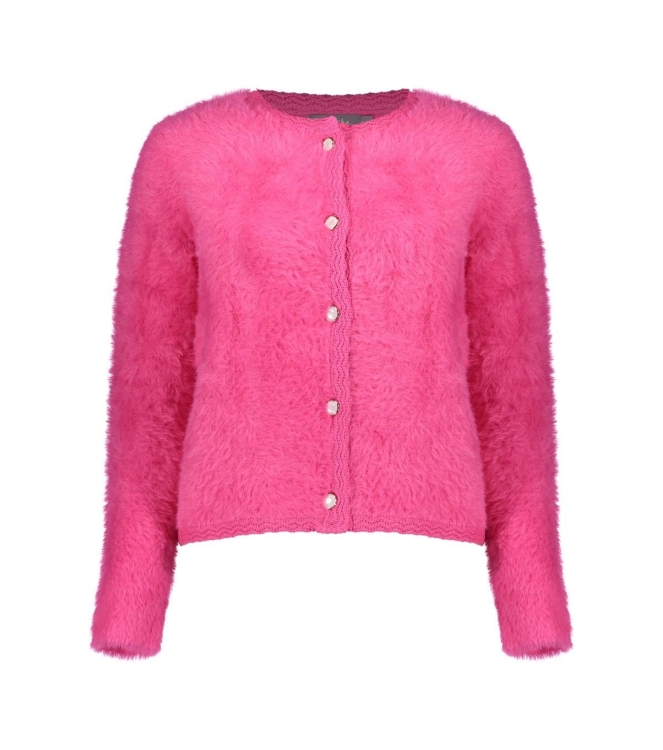 Geisha Cardigan hairy 420 Pink