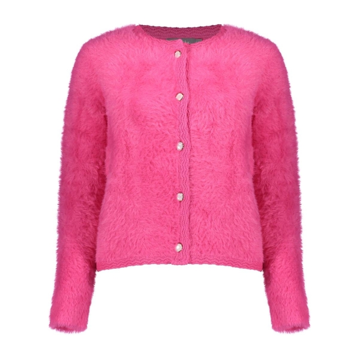 Geisha Cardigan hairy 420 Pink