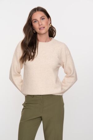 Geisha Pullover flowers 720 Sand