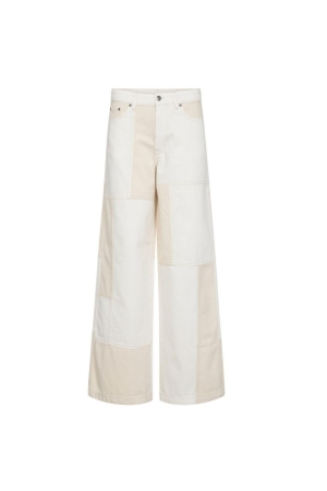 Co Couture FerryCC block wide LL jeans 199 Bone