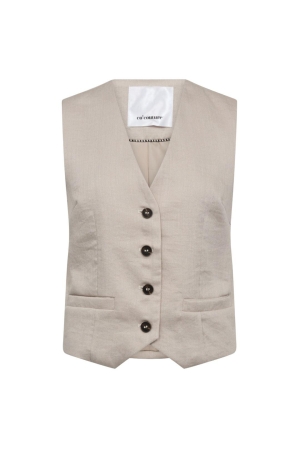 Co Couture EvaCC vest 154 Walnut