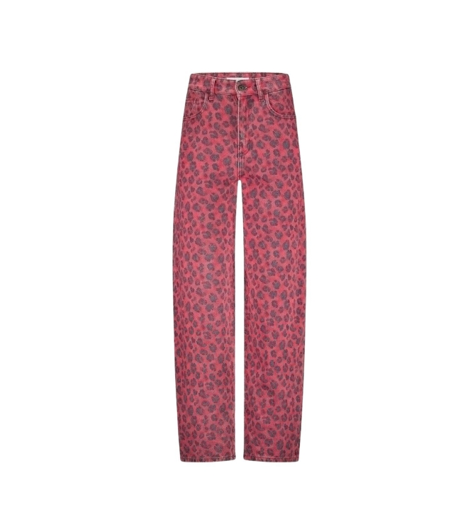 By-Bar Amsterdam Lew red cheetah pants 1303 Red cheetah pants