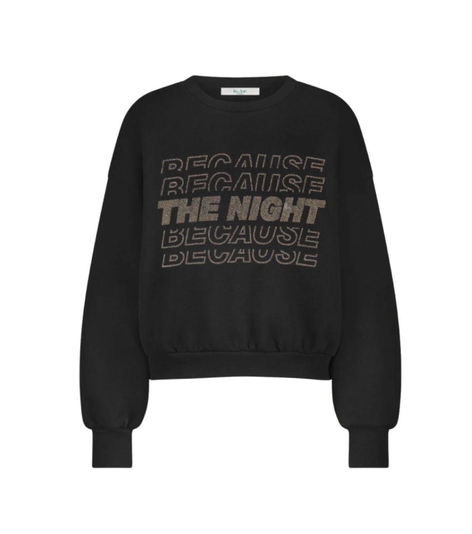 By-Bar Amsterdam Bibi patchwork sweater 825 Grey melee