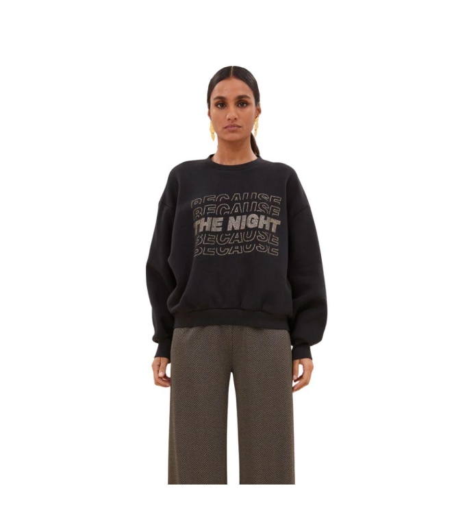 By-Bar Amsterdam Bibi patchwork sweater 825 Grey melee