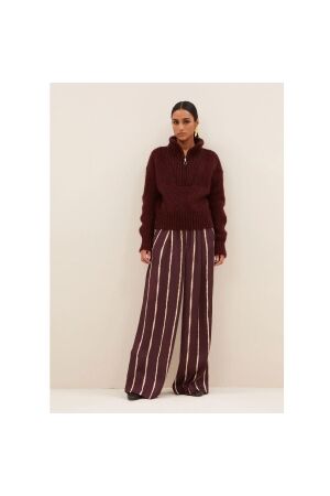 By-Bar Amsterdam Boxy beau pullover 325 Wine