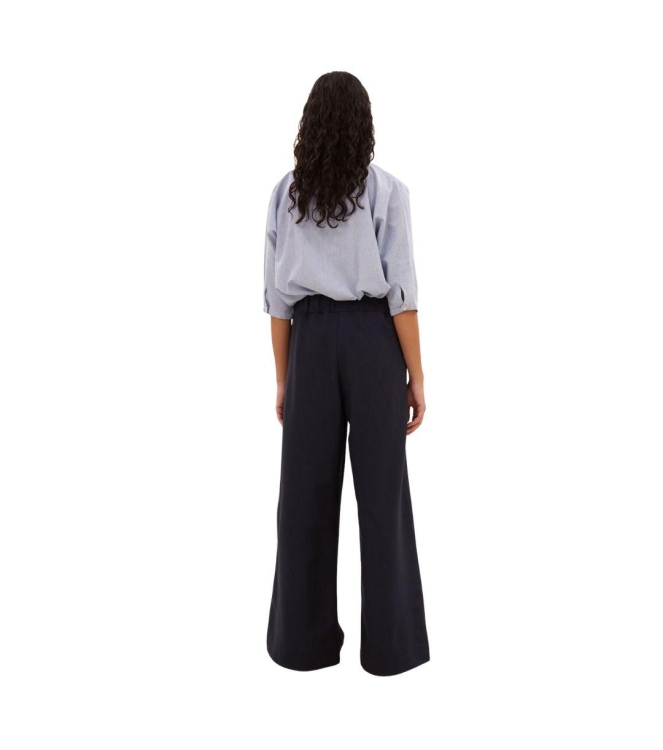 By-Bar Amsterdam Benji pinstripe pants 602 Dark navy