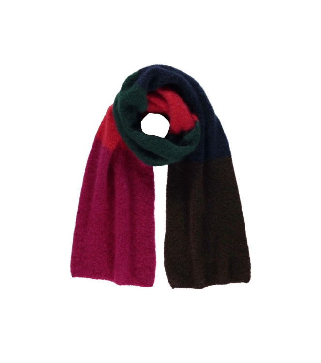 By-Bar Amsterdam Leah striped scarf 968 multi stripe