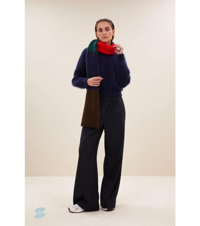 By-Bar Amsterdam Leah striped scarf 968 multi stripe