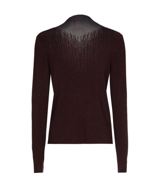 Caroline Biss Pull lurex lange mouw 54 Plum