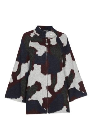 Caroline Biss Cardigan jaquard rits 29 Multicolour