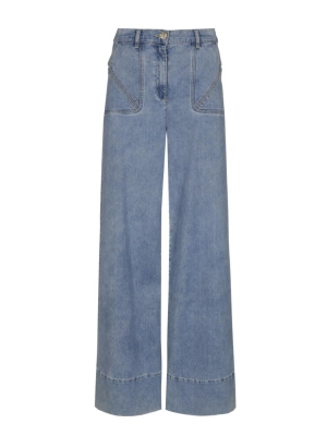 Caroline Biss Jeans effen  25 Jeans light blue