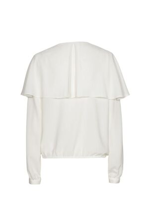 Caroline Biss Tuniek mousseline volant 93 Cream