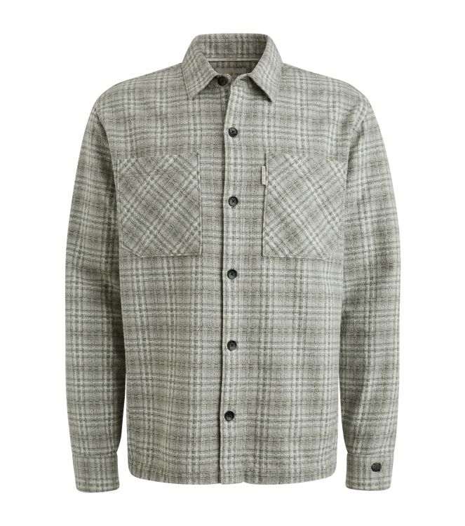 Cast Iron LONG SLEEVE SHIRT Dobby yarn dyed 9031 Drizzle