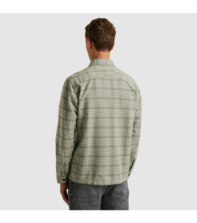 Cast Iron LONG SLEEVE SHIRT Dobby yarn dyed 9031 Drizzle