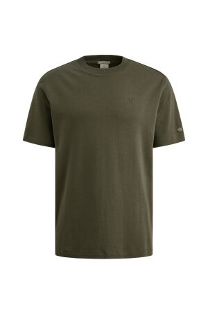 Cast Iron Short sleeve r-neck regular fit in 6513 Kambaba