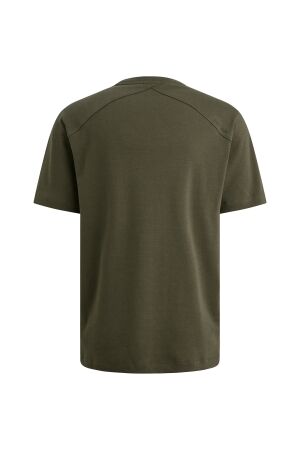 Cast Iron Short sleeve r-neck regular fit in 6513 Kambaba