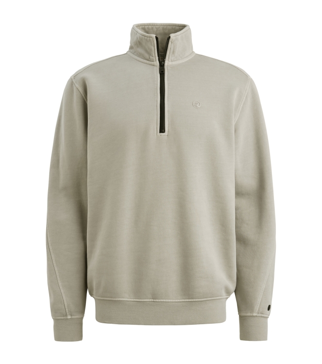 Cast Iron Half zip collar regular fit halfzi 9031 Drizzle