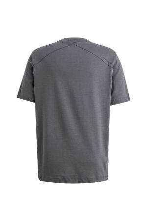 Cast Iron Short sleeve r-neck regular fit in 5277 Grisaille