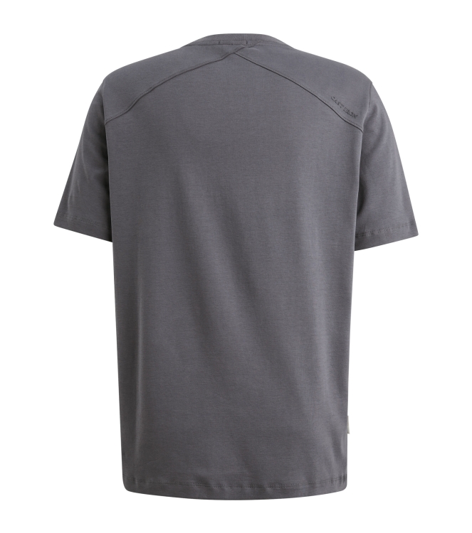 Cast Iron Short sleeve r-neck regular fit in 5277 Grisaille
