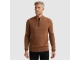 Vanguard Half zip collar gentleman's deal c 8122 Pecan brown