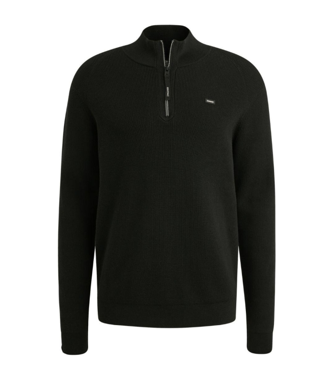 Vanguard Half zip collar gentleman's deal c 9141 Black beauty