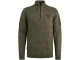 PME Legend Half zip collar soft blend 940 Mid grey melee