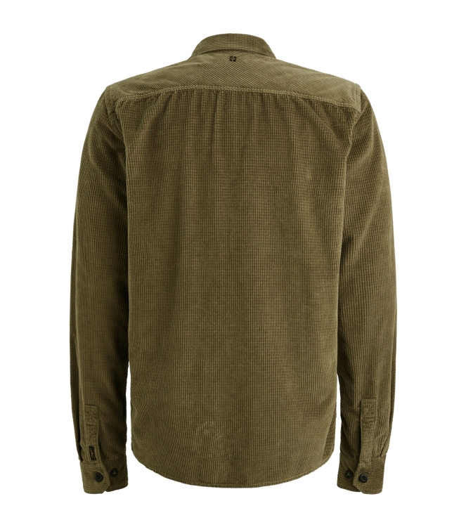 PME Legend LONG SLEEVE SHIRT Dobby Cord 6389 Dusky green