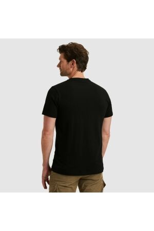 PME Legend Short sleeve r-neck cotton elastan 999 Black