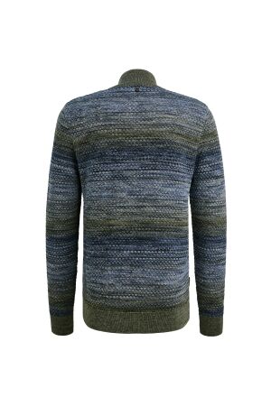 PME Legend Half zip collar colormix 5301 Vintage Indigo