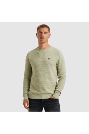 PME Legend R-neck cotton mouline 6163 Desert Dage