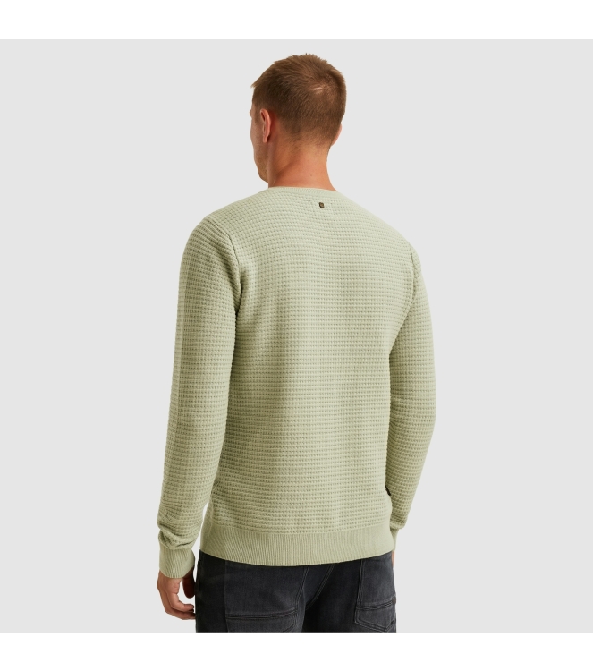 PME Legend R-neck cotton mouline 6163 Desert Dage