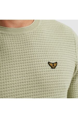 PME Legend R-neck cotton mouline 6163 Desert Dage