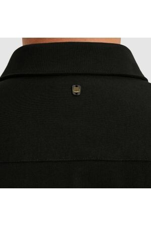 PME Legend LONG SLEEVE SHIRT Satin Jersey 999 Black