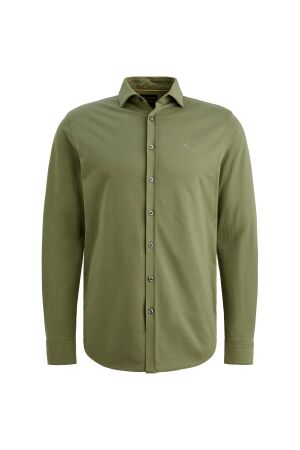 PME Legend LONG SLEEVE SHIRT Satin Jersey 6213 Four leaf clover