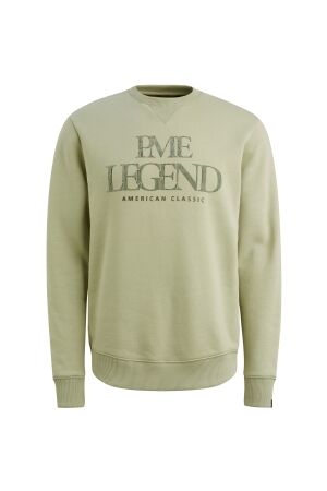 PME Legend Crewneck 3t cross fleece 6163 Dessert sage