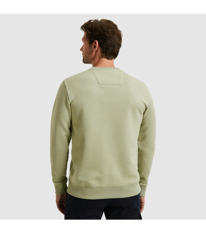 PME Legend Crewneck 3t cross fleece 6163 Dessert sage